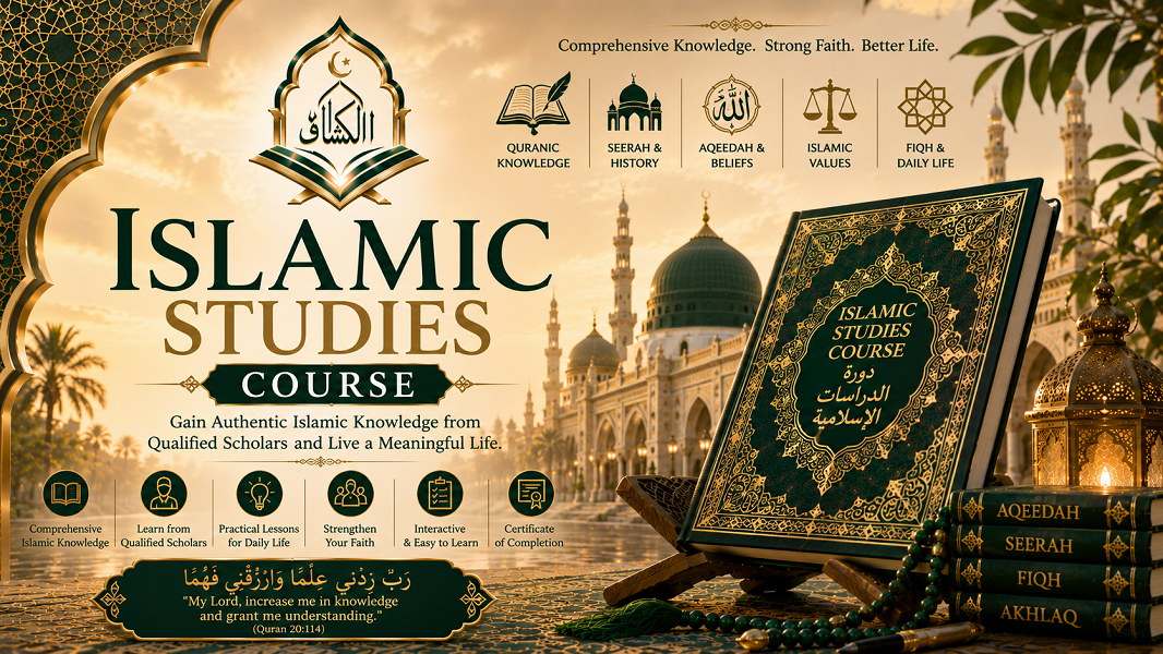 Student learning Islamic Studies online with a qualified teacher.
